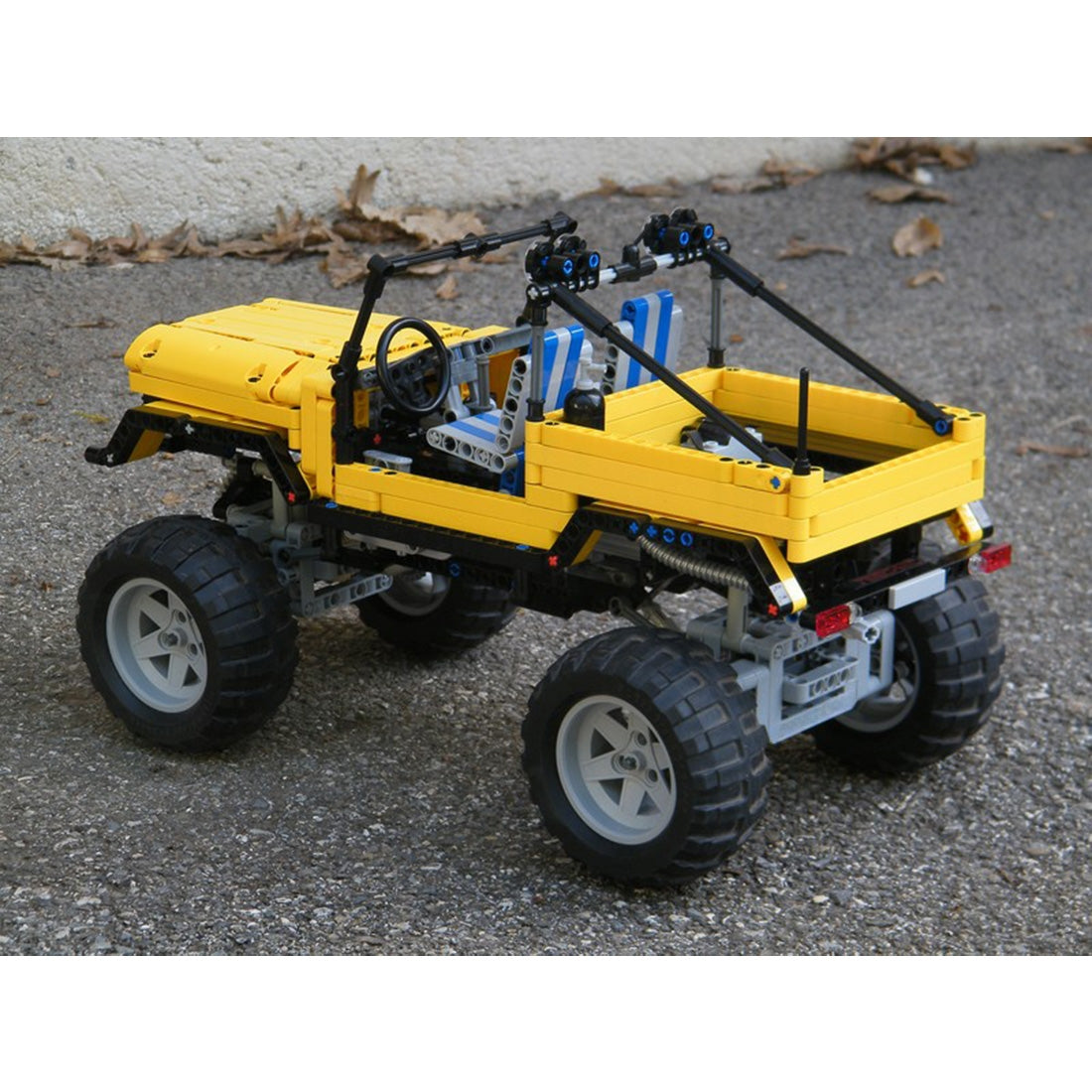 MOC-0001 Trial Jeep Klemmbausteine