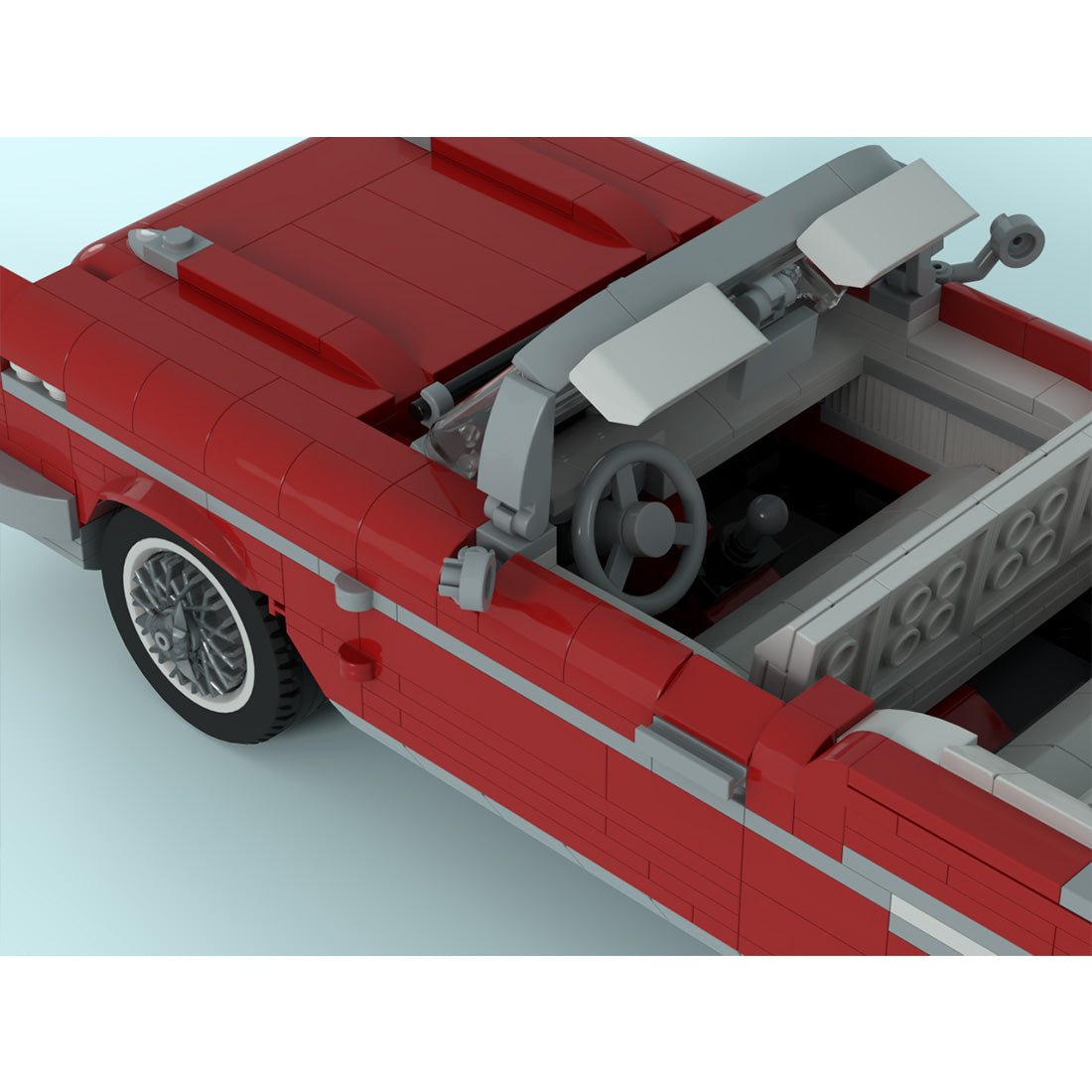 MOC-263579 1:18 1957 Chevy Bel Air Klemmbausteine