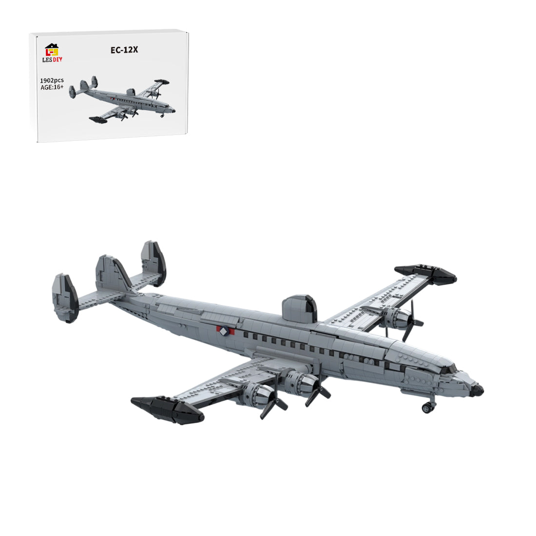 MOC-266373 Lockheed EC-121 Warning Star Klemmbausteine