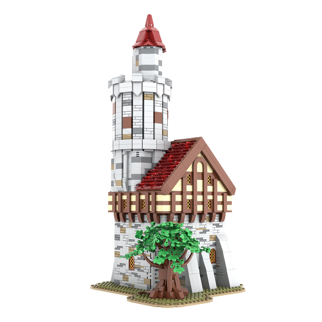 MOC-212258 Medieval Tower Klemmbausteine