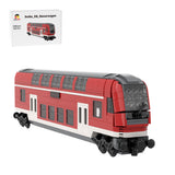 DB Doppeldecker-Steuerwagen Klemmbausteine