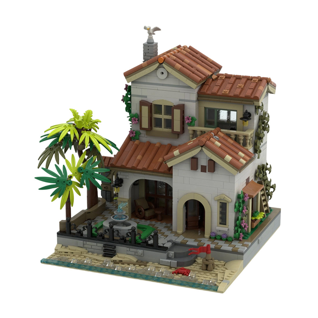MOC-262153 Riviera Coastal Residence Klemmbausteine