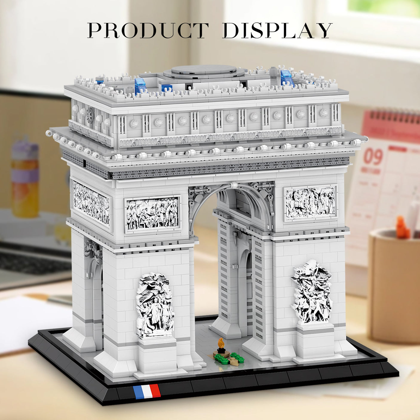 ReoBrix 66024 Famous Landmark Arc de Triomphe Klemmbausteine - LesDiy - Klemmbausteine
