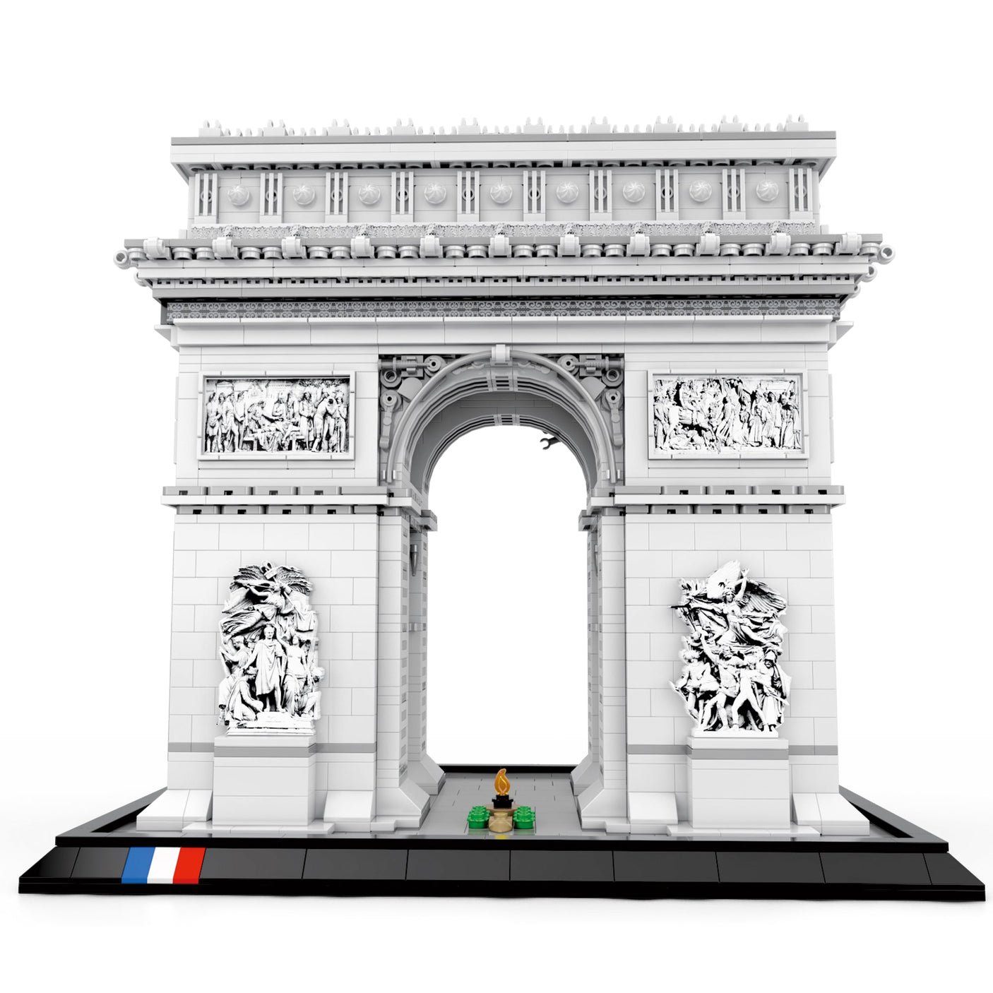 ReoBrix 66024 Famous Landmark Arc de Triomphe Klemmbausteine - LesDiy - Klemmbausteine