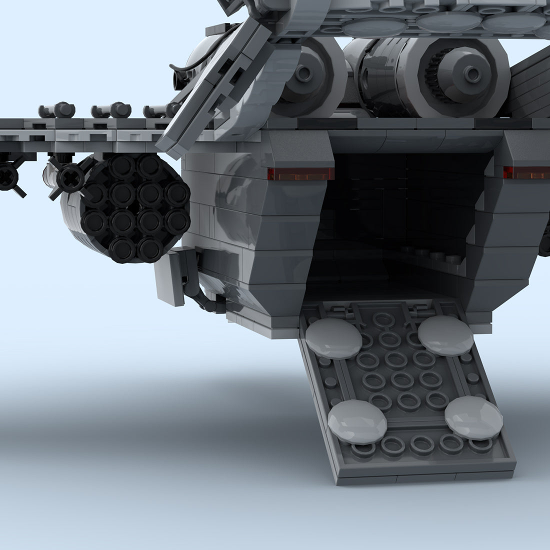 MOC-274653 Valkyrie aus Warhammer 40K Klemmbausteine