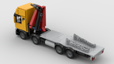 MOC-268685 8x4 Kranwagen Klemmbausteine