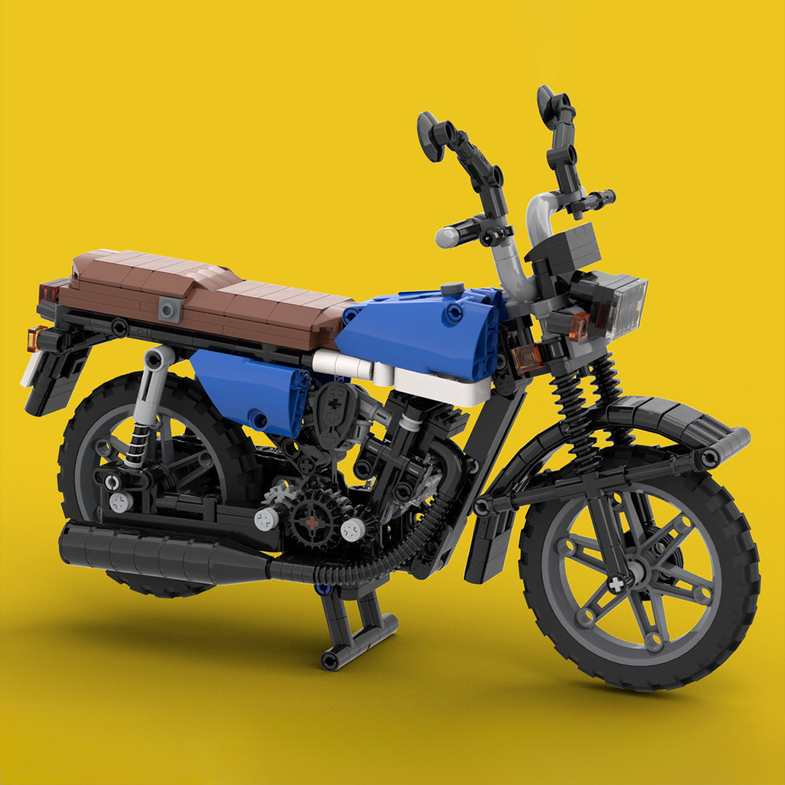 MOC-134654 Honda CG 125 (Sondermodell) Klemmbausteine