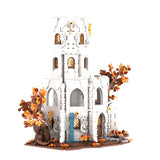 MOC-233345 White Wizard's tower Klemmbausteine