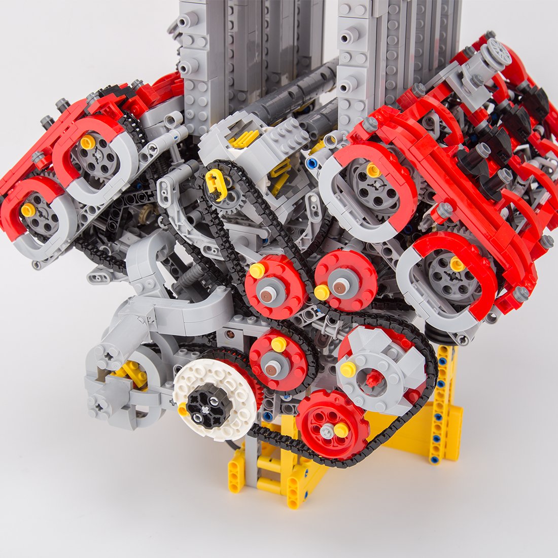Ferrari - Maserati V8 Engine Klemmbausteine - LesDiy - Klemmbausteine