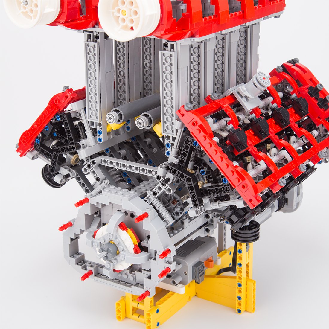 Ferrari - Maserati V8 Engine Klemmbausteine - LesDiy - Klemmbausteine