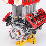 Ferrari - Maserati V8 Engine Klemmbausteine - LesDiy - Klemmbausteine
