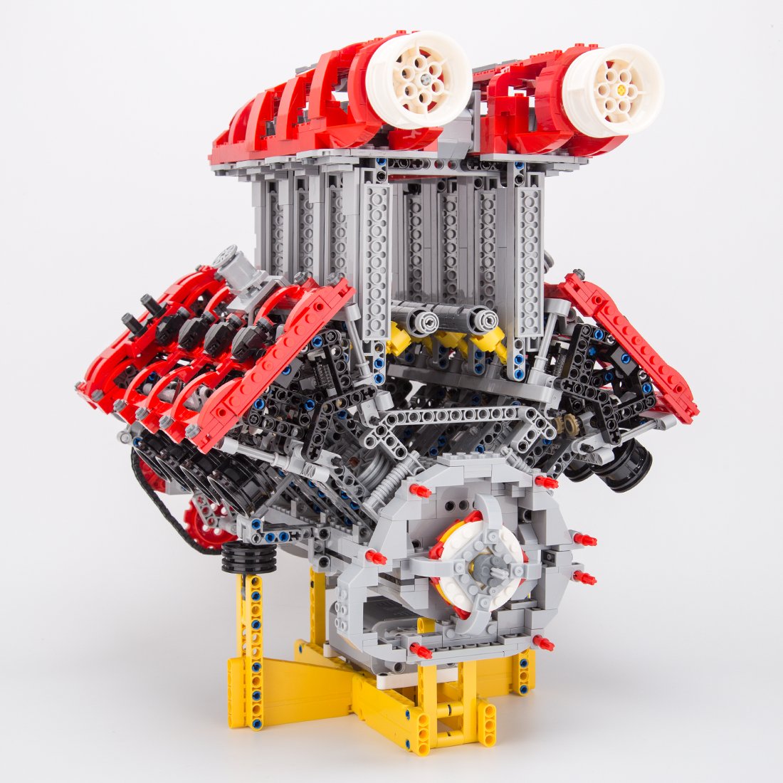 Ferrari - Maserati V8 Engine Klemmbausteine - LesDiy - Klemmbausteine