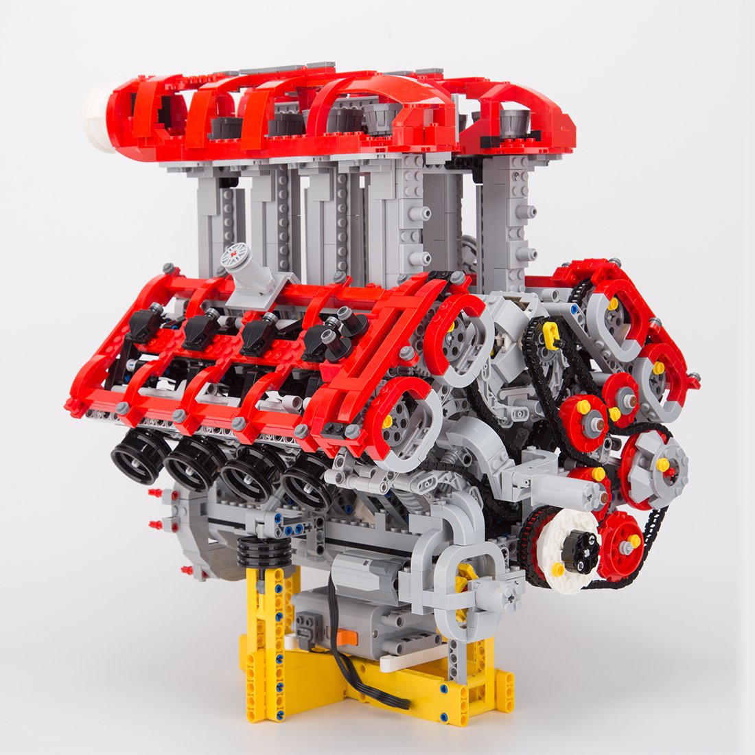 Ferrari - Maserati V8 Engine Klemmbausteine - LesDiy - Klemmbausteine