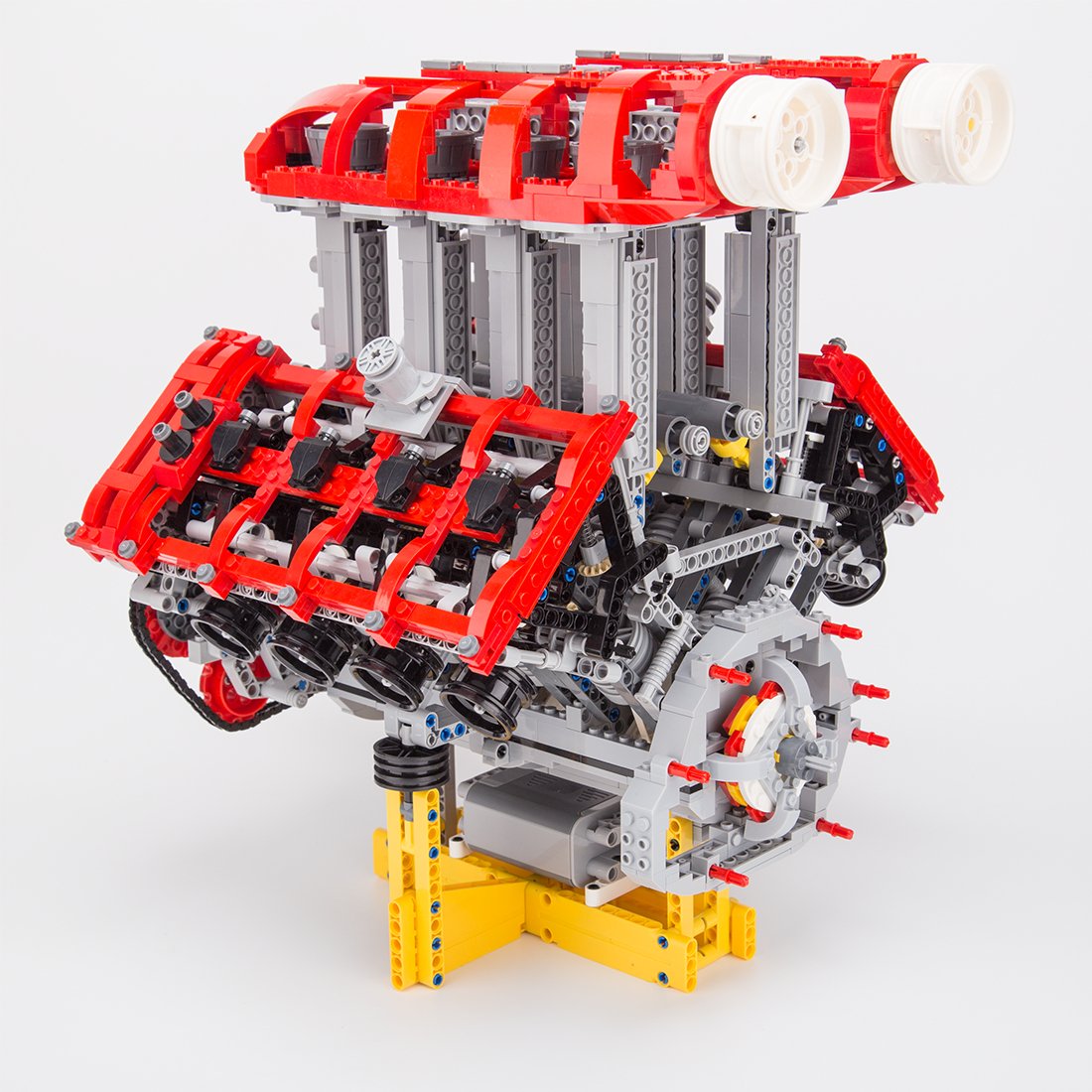 Ferrari - Maserati V8 Engine Klemmbausteine - LesDiy - Klemmbausteine