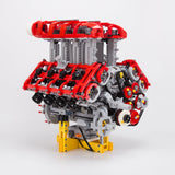 Ferrari - Maserati V8 Engine Klemmbausteine - LesDiy - Klemmbausteine