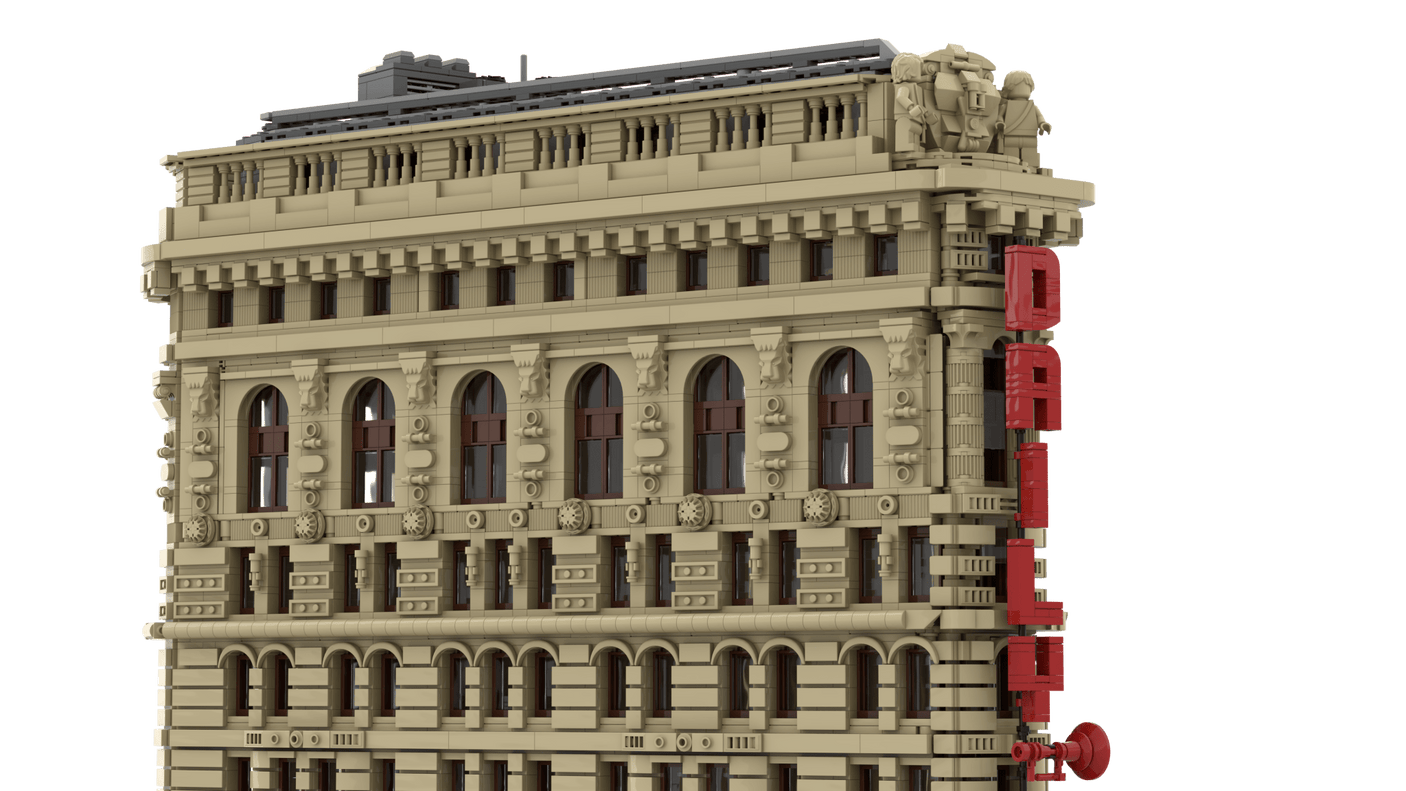 Flatiron Building Klemmbausteine - LesDiy - Klemmbausteine