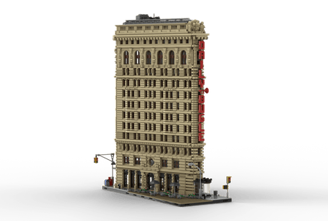 Flatiron Building Klemmbausteine - LesDiy - Klemmbausteine