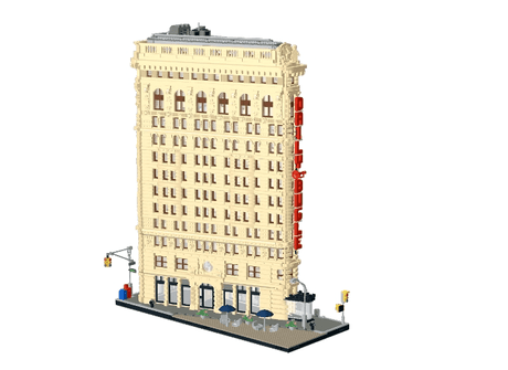 Flatiron Building Klemmbausteine - LesDiy - Klemmbausteine