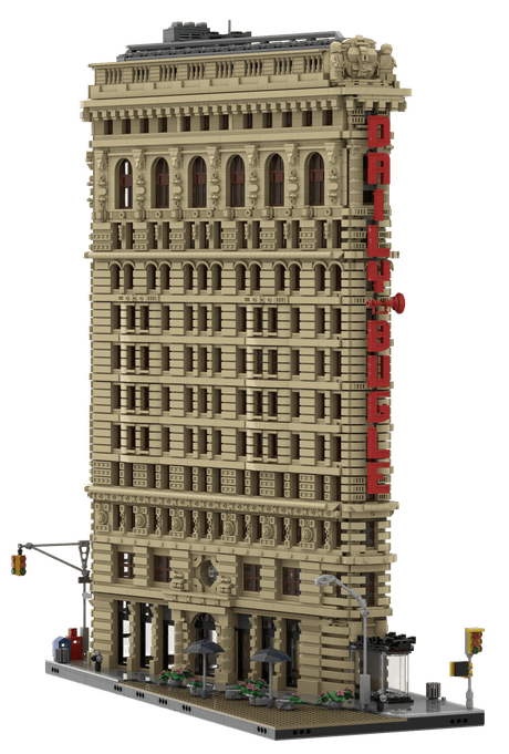 Flatiron Building Klemmbausteine - LesDiy - Klemmbausteine