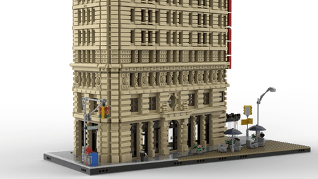 Flatiron Building Klemmbausteine - LesDiy - Klemmbausteine