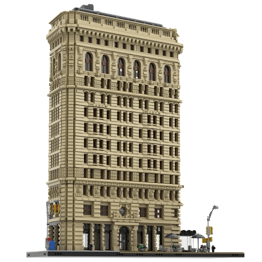 Flatiron Building Klemmbausteine - LesDiy - Klemmbausteine