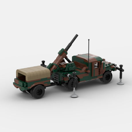 Frontier Humvee 13 Klemmbausteine-LesDiy-Klemmbausteine