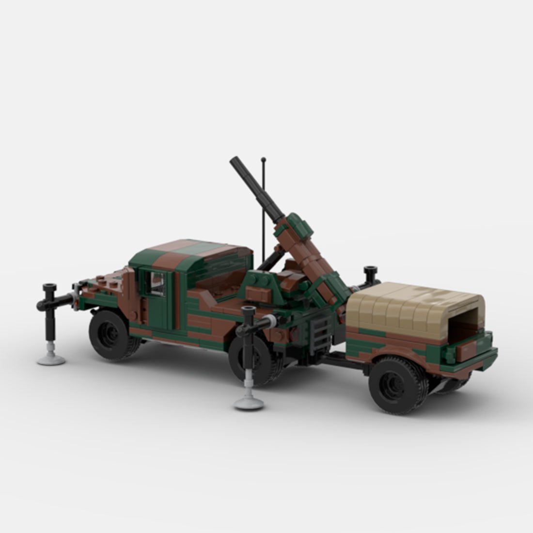 Frontier Humvee 13 Klemmbausteine-LesDiy-Klemmbausteine