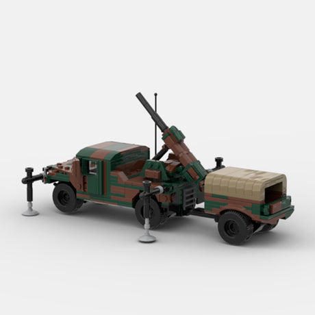 Frontier Humvee 13 Klemmbausteine-LesDiy-Klemmbausteine