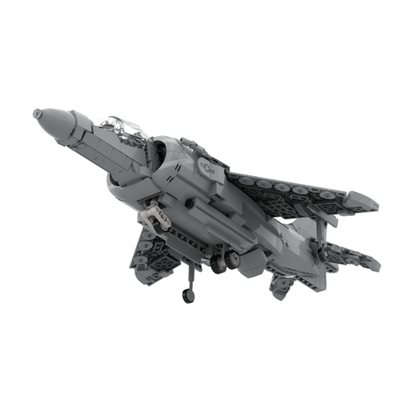 Fully Armed AV - 8B+ Harrier Klemmbausteine - LesDiy - Klemmbausteine