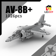 Fully Armed AV - 8B+ Harrier Klemmbausteine - LesDiy - Klemmbausteine
