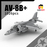 Fully Armed AV - 8B+ Harrier Klemmbausteine - LesDiy - Klemmbausteine