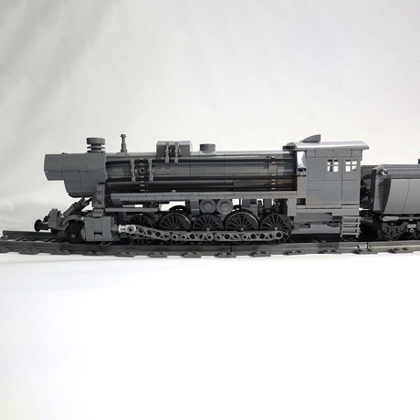 German Carl Self - propelled Mortar Railroad - carrying Klemmbausteine - LesDiy - Klemmbausteine