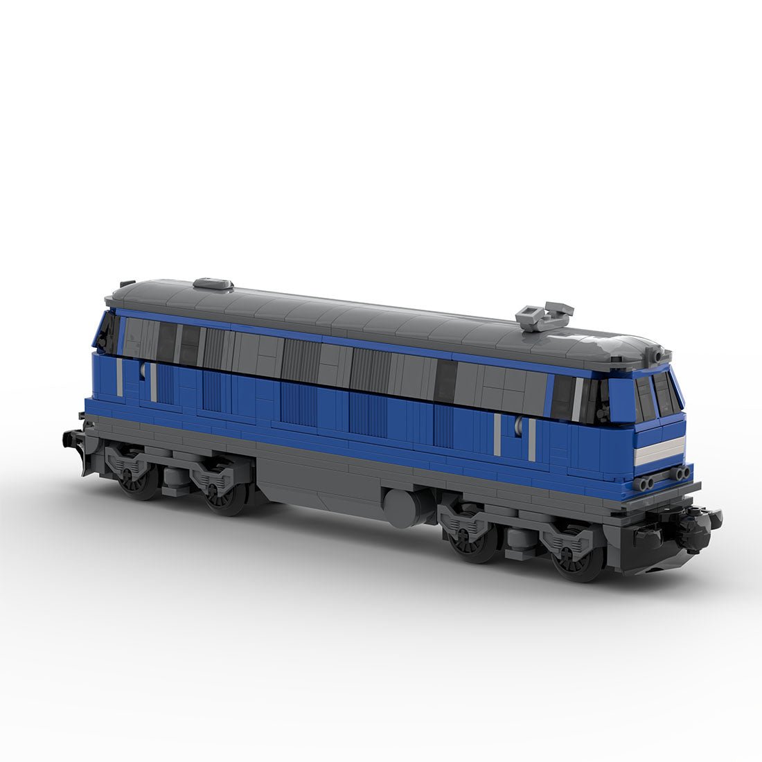 German Diesel Locomotive Klemmbausteine - LesDiy - Klemmbausteine