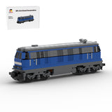 German Diesel Locomotive Klemmbausteine - LesDiy - Klemmbausteine