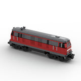 German Diesel Locomotive Klemmbausteine - LesDiy - Klemmbausteine
