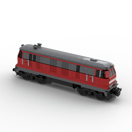 German Diesel Locomotive Klemmbausteine - LesDiy - Klemmbausteine