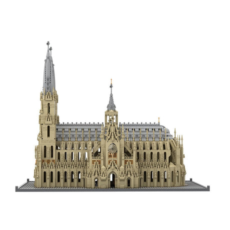 German Landmark Gothic Cathedral Klemmbausteine - LesDiy - Klemmbausteine