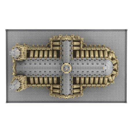 German Landmark Gothic Cathedral Klemmbausteine - LesDiy - Klemmbausteine