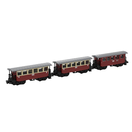 Harzer Schmalspurbahnen Coaches Klemmbausteine - LesDiy - Klemmbausteine
