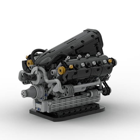 Hybrid Engine Klemmbausteine - LesDiy - Klemmbausteine