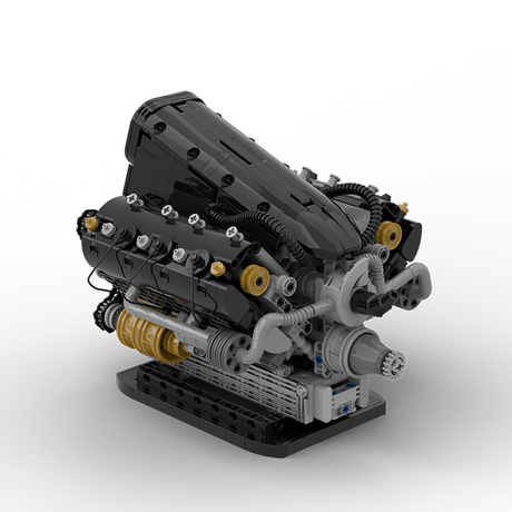 Hybrid Engine Klemmbausteine - LesDiy - Klemmbausteine