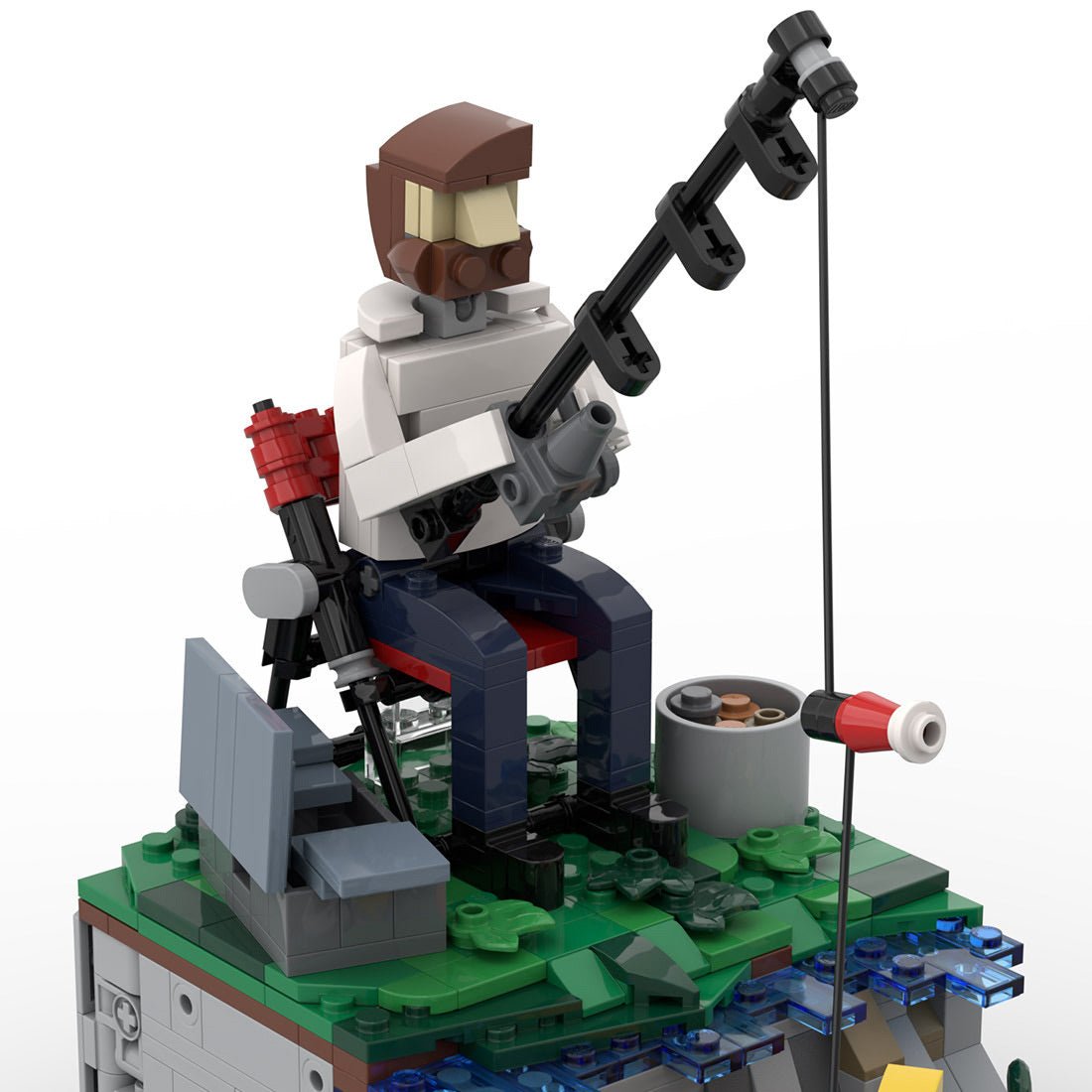 Interaktive Angelsimulation Klemmbausteine - LesDiy - Klemmbausteine