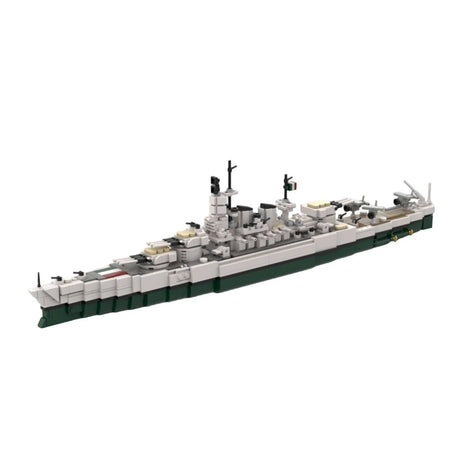 Italian battleship Impero Klemmbausteine - LesDiy - Klemmbausteine