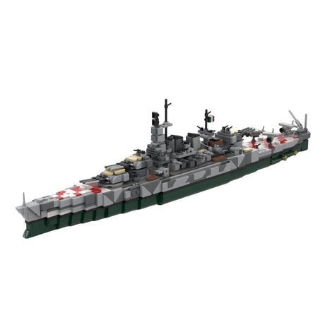 Italian battleship Littorio Klemmbausteine - LesDiy - Klemmbausteine