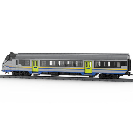 Italian "Mazinga" MDVC type train DPR livery Klemmbausteine - LesDiy - Klemmbausteine