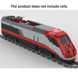 Italienische Lokomotive der FS - Klasse ETR 500 Klemmbausteine - LesDiy - Klemmbausteine