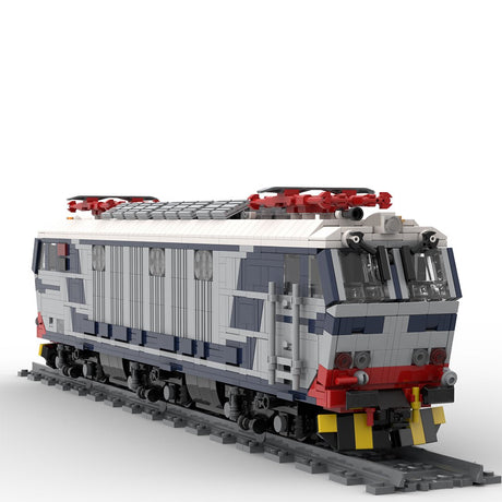Italy Electric Locomotive E.632 Train Klemmbausteine(Static） - LesDiy - Klemmbausteine