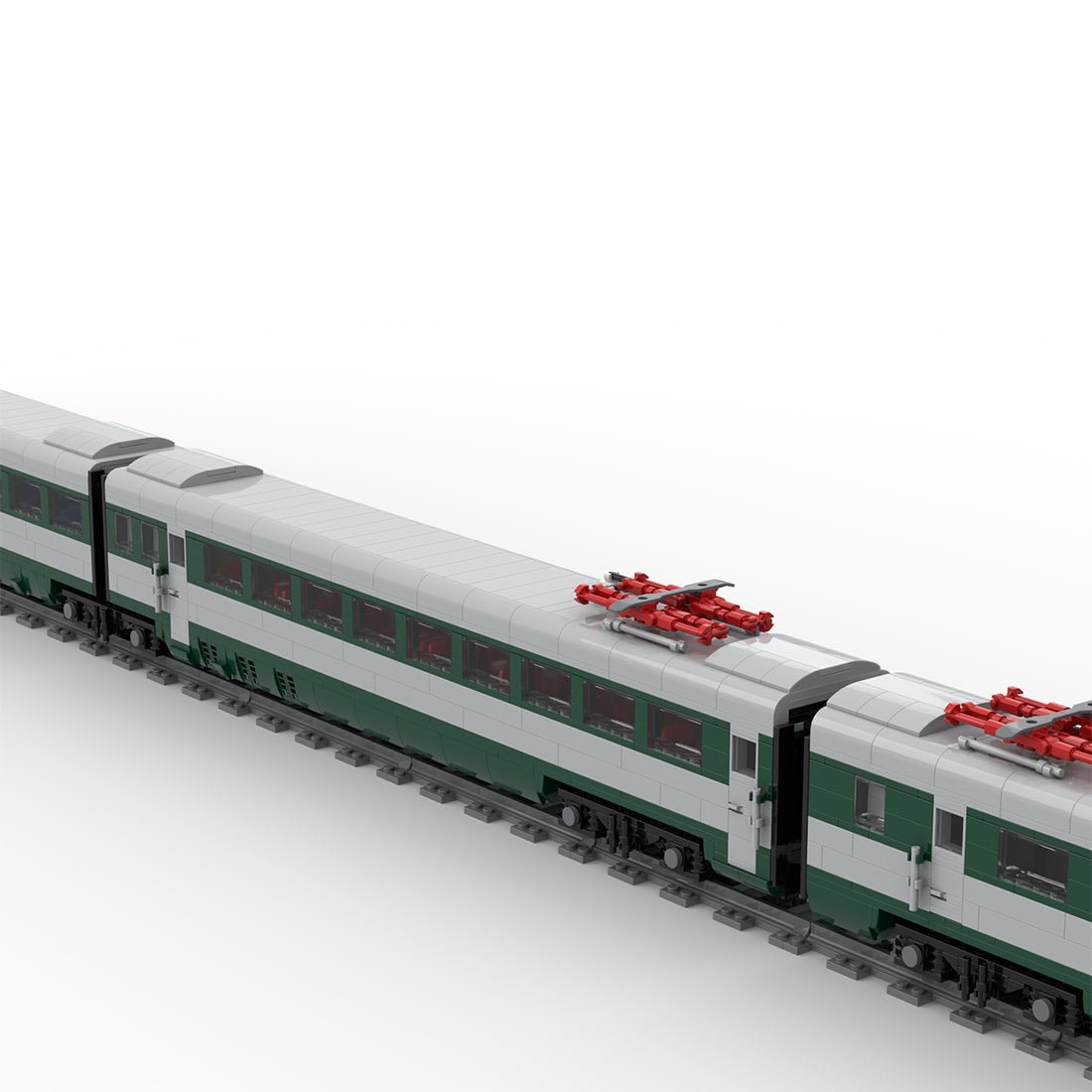 Italy ETR.250 Arlecchino Klemmbausteine - LesDiy - Klemmbausteine