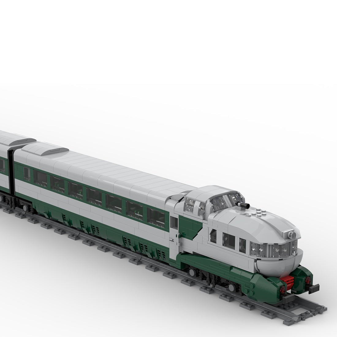 Italy ETR.250 Arlecchino Klemmbausteine - LesDiy - Klemmbausteine