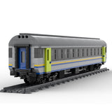 Italy MDVE Carriage DPR Train Klemmbausteine - LesDiy - Klemmbausteine